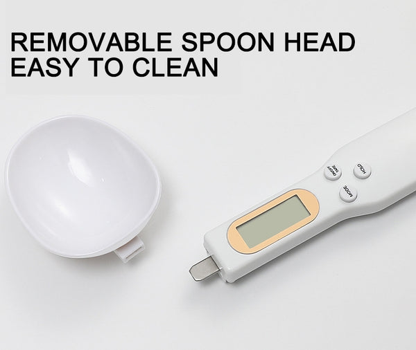 Electronic measuring spoon